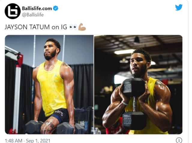 黄金甲体育-休赛期塔图姆疯狂增肌 新季他与绿军将有何改变？